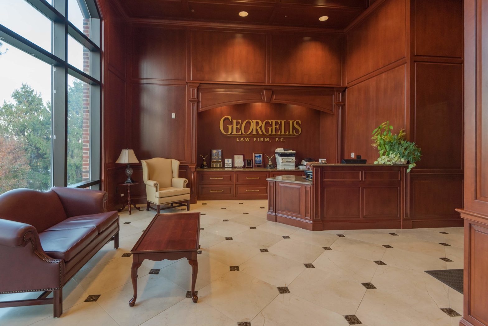 Inside Georgelis Law Firm, home of a lancaster laawyer team including personal injury lawyers and accident lawyers